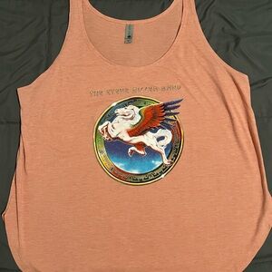 Steve Miller Band Concert Shirt Coral Tank Top